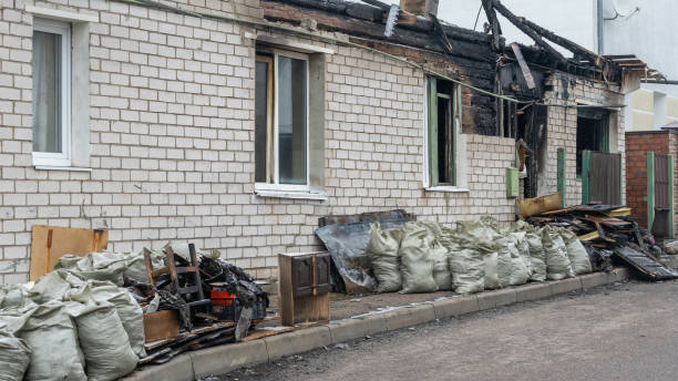 Professional Fire Damage Repair technician working in Willingboro, NJ